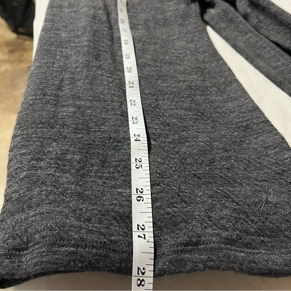 Pendleton Charcoal Wool Blend Base Layer 1/4 Zip Sweater Hiking Outroor Camping - Picture 10 of 11